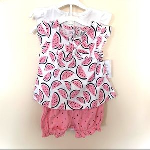 NWT 3piece watermelon set